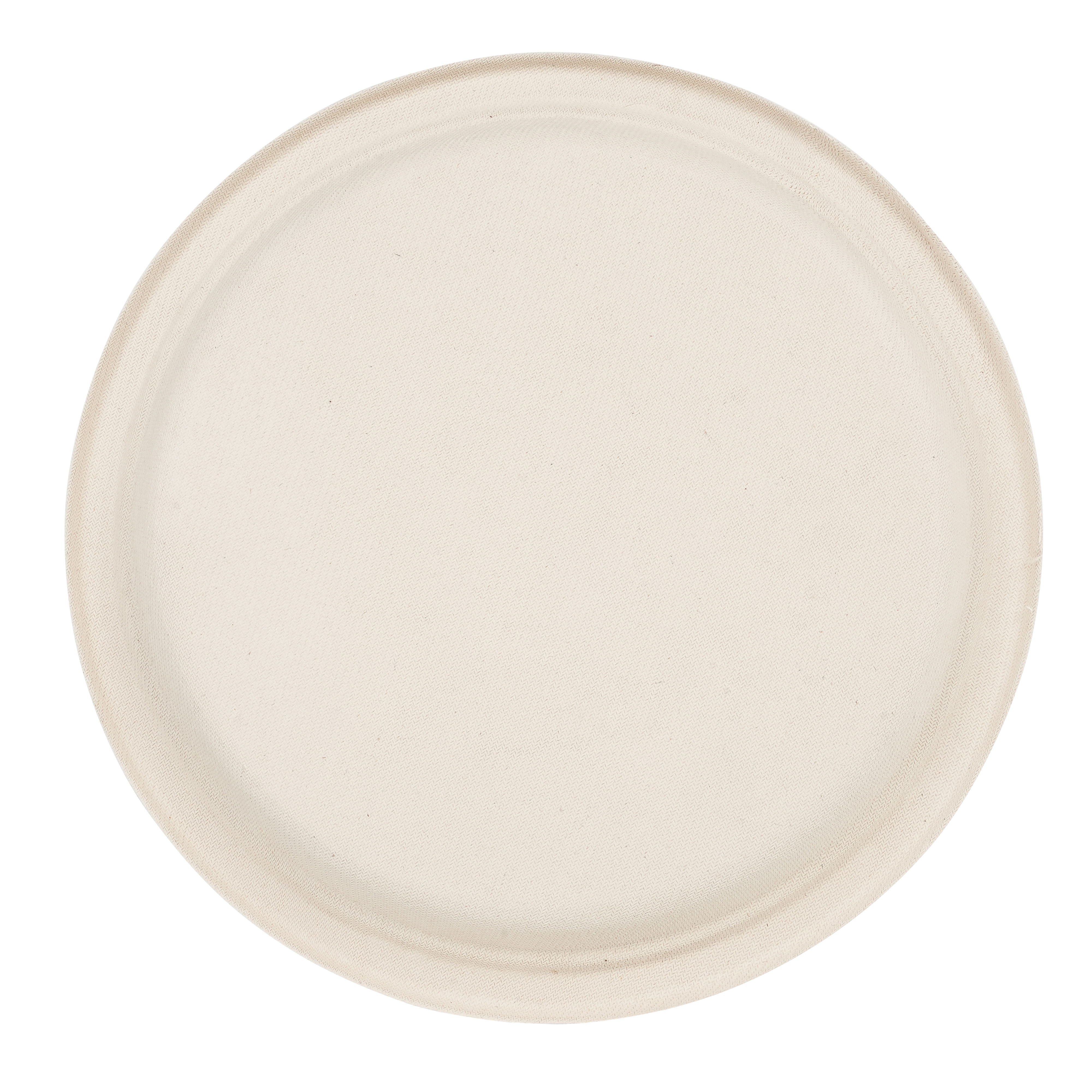 EcoSystems Formulated Molded Fiber Plate, Kraft, 10", No Intentionally Added PFAS