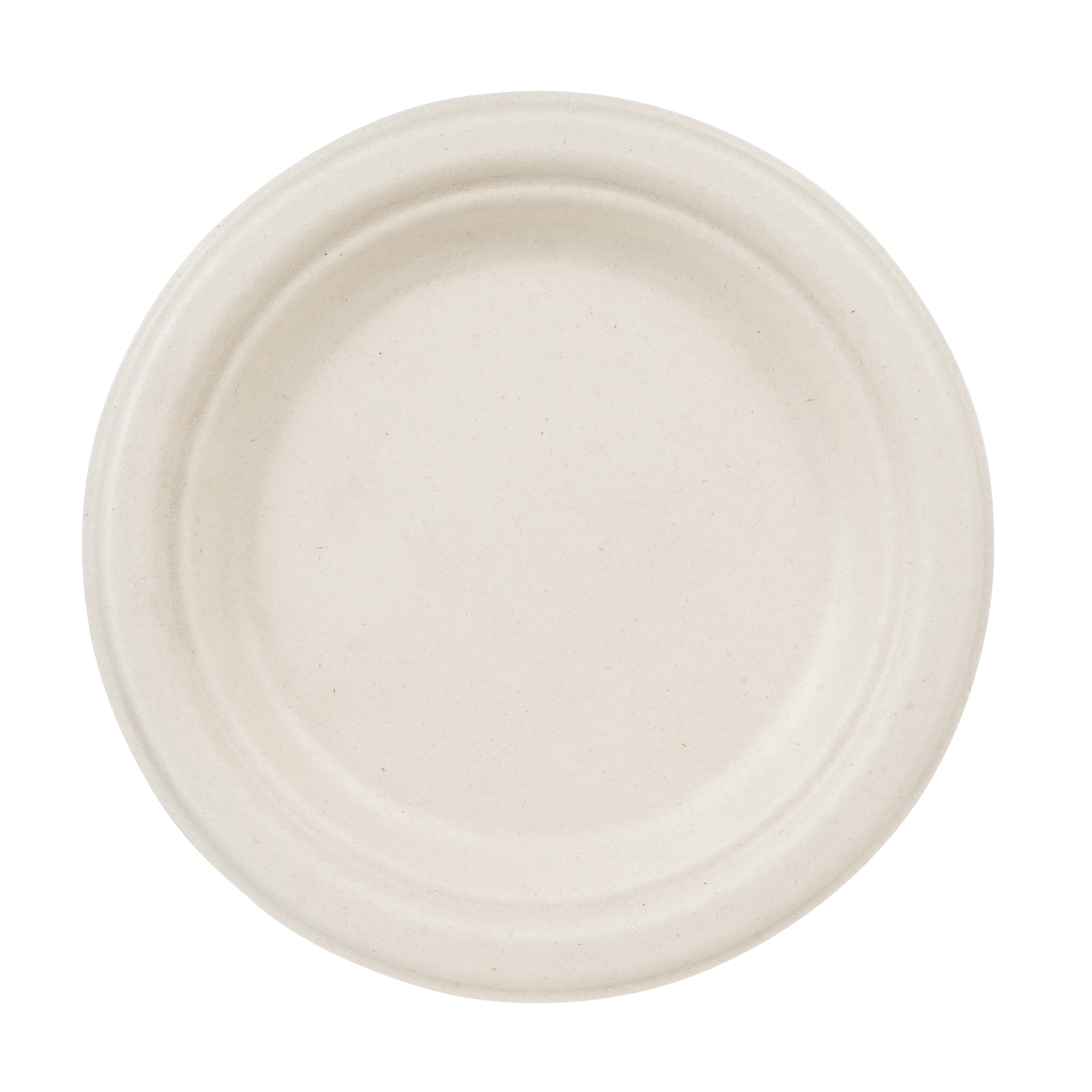 EcoSystems Formulated Molded Fiber Plate, Kraft, 7", No Intenaionally Added PFAS