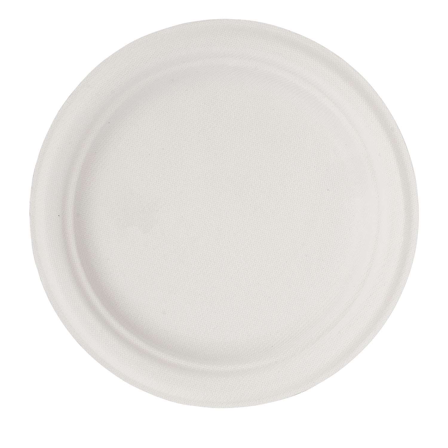EcoSystems Molded Fiber Plate, White, 7", 1/CS/1000