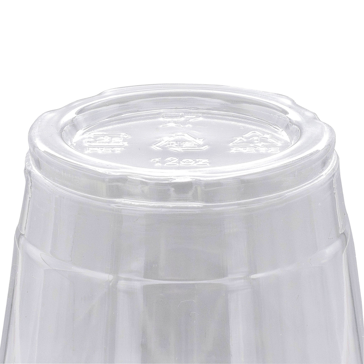 EcoSystems 30% Post Consumer rPET Cold Cup, Clear, 12 oz - Image 3
