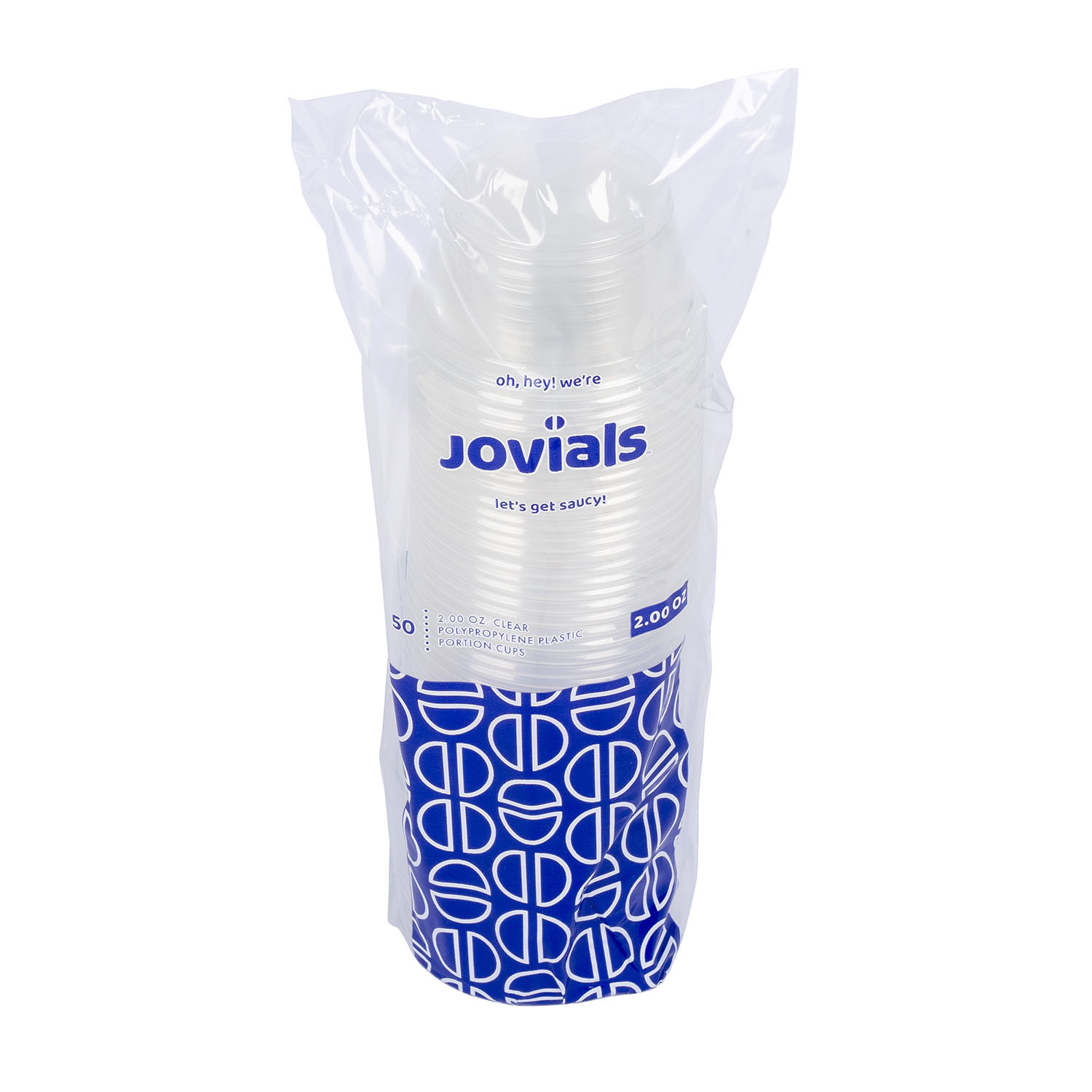 Jovials™ Polypropylene Portion Cup, Clear, 2 oz - Image 2