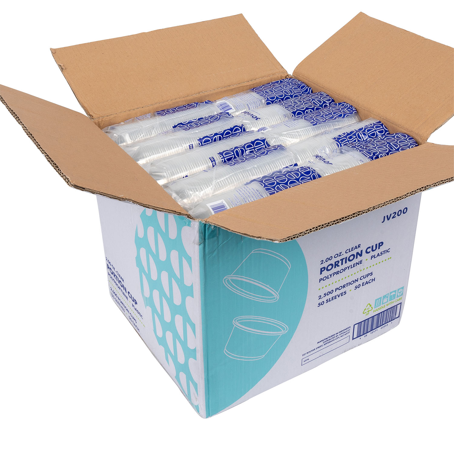 Jovials™ Polypropylene Portion Cup, Clear, 2 oz - Image 4