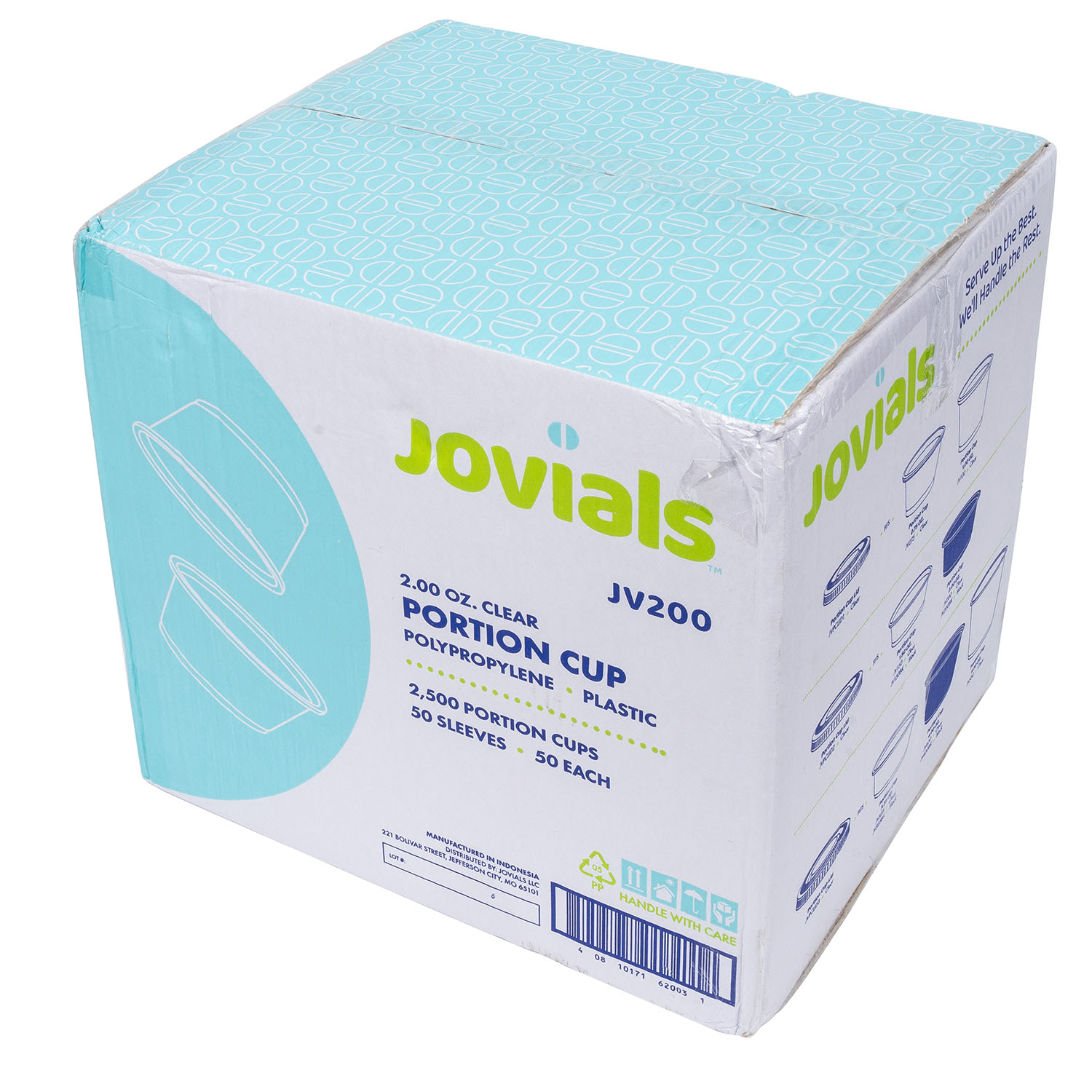 Jovials™ Polypropylene Portion Cup, Clear, 2 oz - Image 5