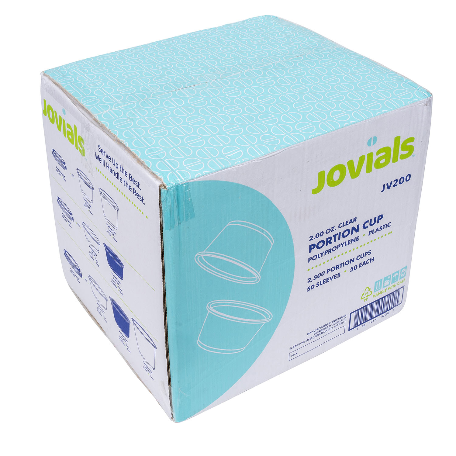Jovials™ Polypropylene Portion Cup, Clear, 2 oz - Image 3