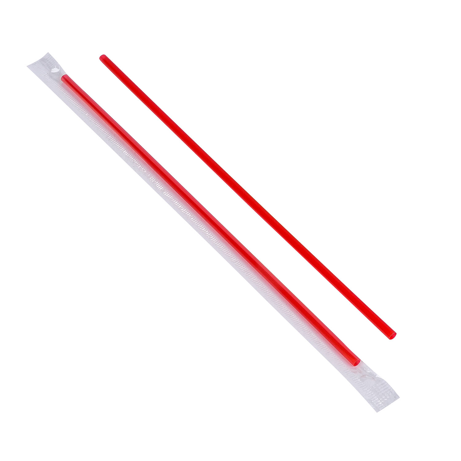 Jovials™ Polypropylene Wrapped Stirrer, Red, 8"