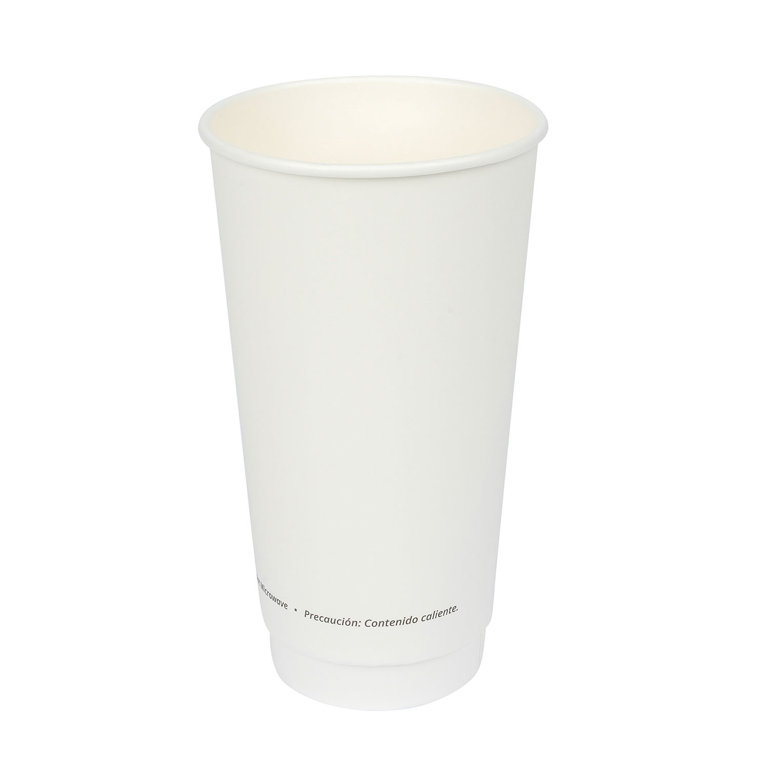 Jovials™ Paper Double Wall Hot Cup, White, 20 oz