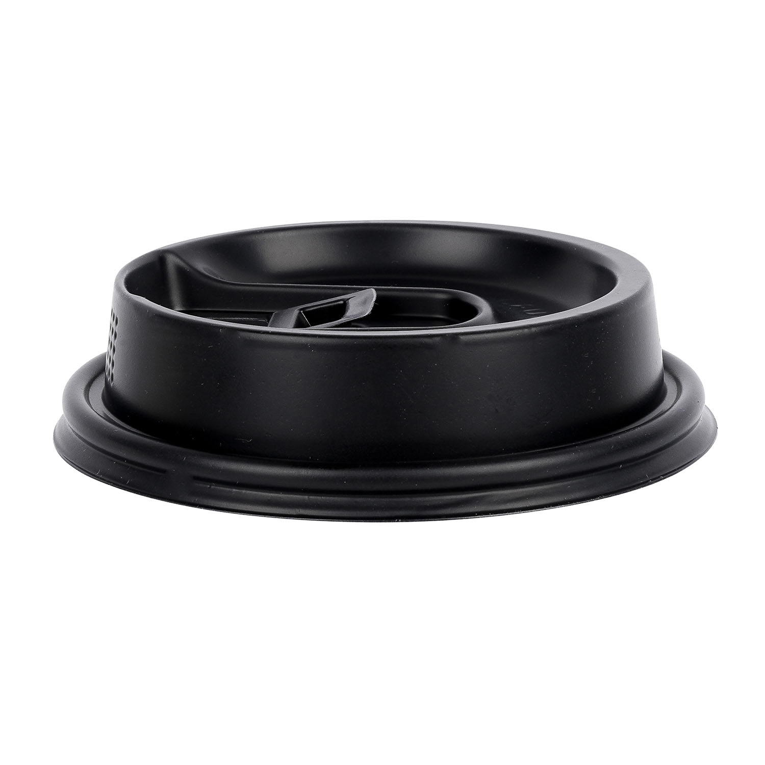 Jovials™ Polypropylene Lift & Lock Lid, Black, Fits 10/12/16/20/24 oz - Image 5