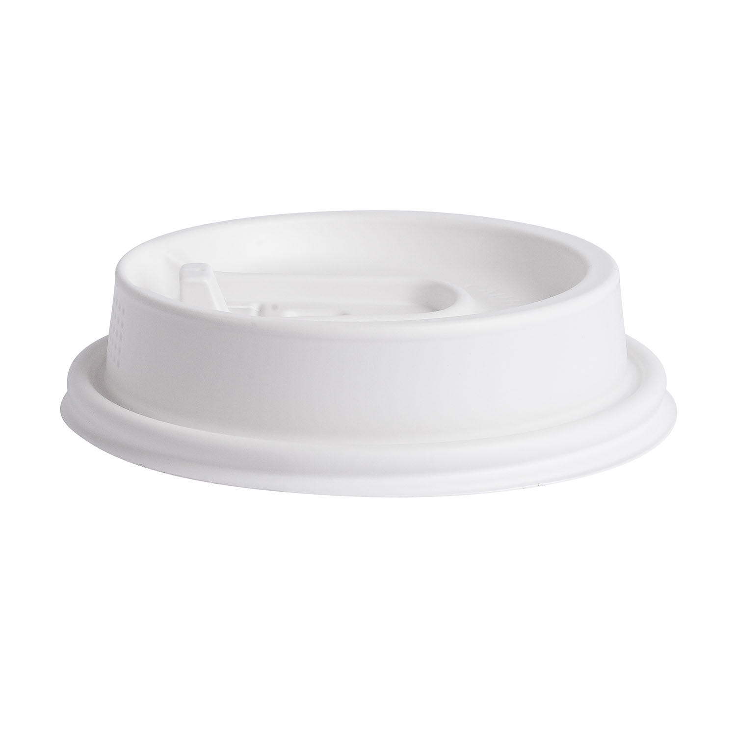 Jovials™ Polypropylene Lift & Lock Lid, White, Fits 10/12/16/20/24 oz - Image 3