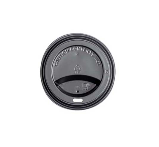 Jovials™ Polypropylene Lift & Lock Lid, Black, Fits 10/12/16/20/24 oz