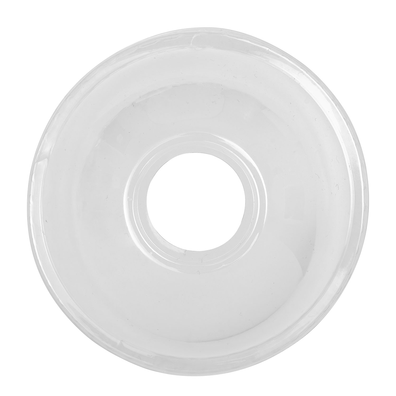 Jovials™ PET Dome Lid with Small Hole, Clear, Fits 12 Squat/16/20/24 oz - Image 3
